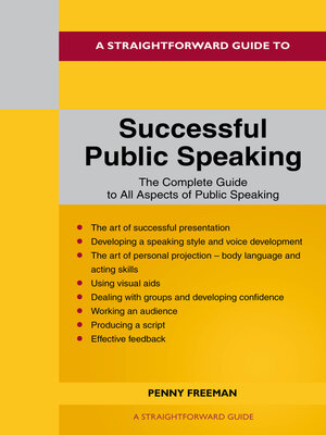 cover image of A Straightforward Guide to Successful Public Speaking